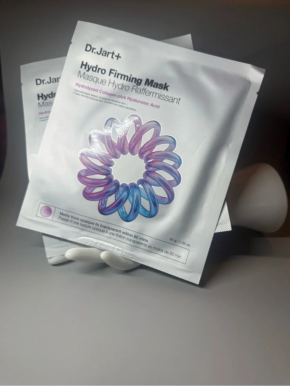 Dr. Jart+ Hydro Firming Mask - Iridescent Purple & Blue Packaging